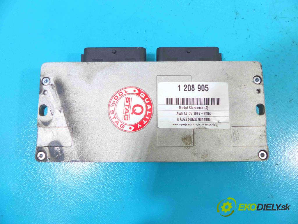 Audi A6 C5 1997-2004 2.4 V6 165 HP manual 121 kW 2393 cm3 4- modul riadiaca jednotka  (Ostatné)
