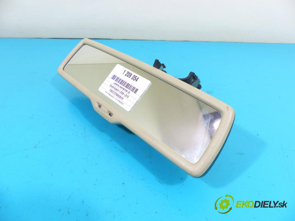 Skoda Superb II 2008-2015 3.6 V6 260 hp automatic 191 kW 3597 cm3 4- zpětné zrcátko vnitřní  (Světla vnitřní)