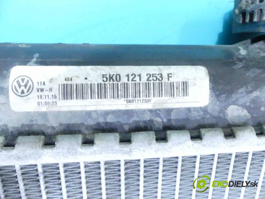 Skoda Superb II 2008-2015 3.6 V6 260 HP automatic 191 kW 3597 cm3 4- chladič 5K0121253F (Chladiče)