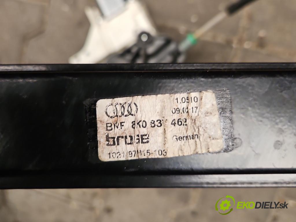 Audi A4 B8 2007-2015 2.0 tdi 136hp manual 100 kW 1968 cm3 5- mechanismus stahování přední pravý 8K0959802A
