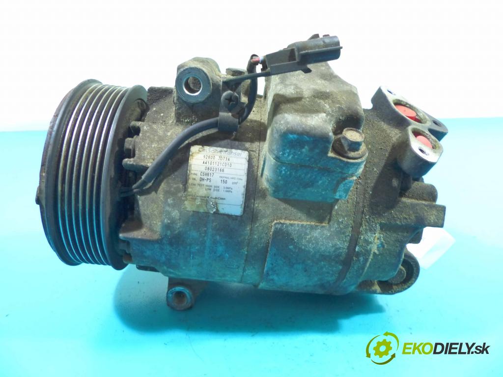 Nissan Qashqai J10 2006-2013 2.0 dci 150 HP manual 110 kW 1995 cm3 5- čerpadlo klimatizácie 92600JD73A