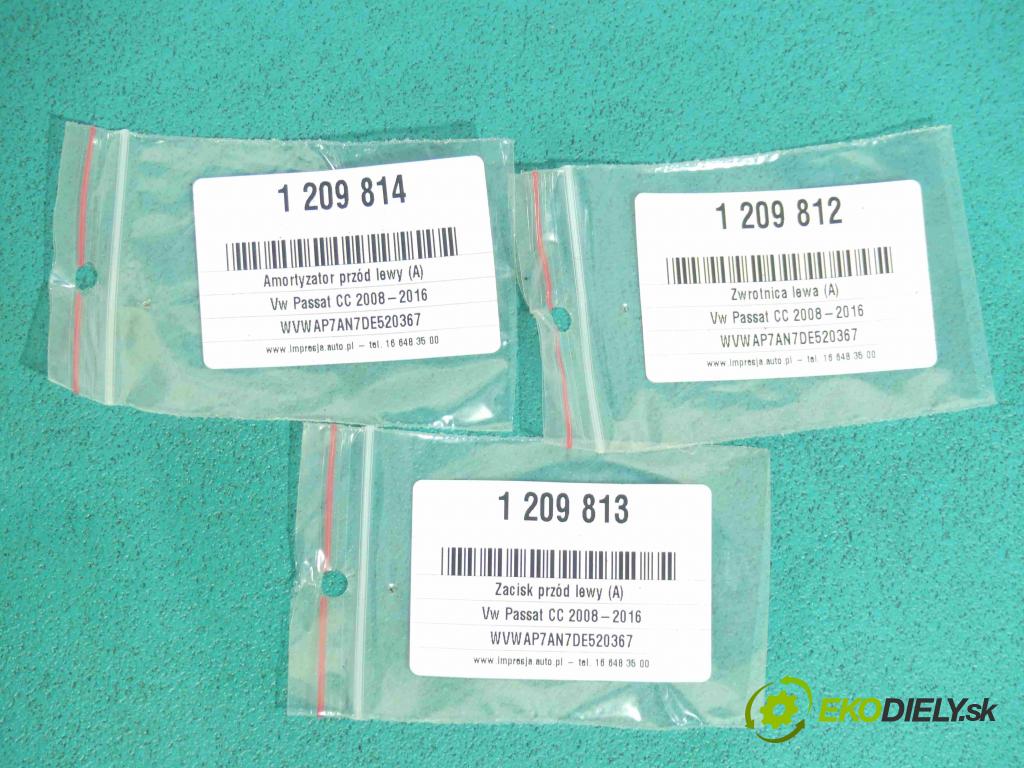 Vw Passat CC 2008-2016 2.0 TSI 211KM manual 155 kW 1984 cm3 4- náboj ľavé  (Náboje)