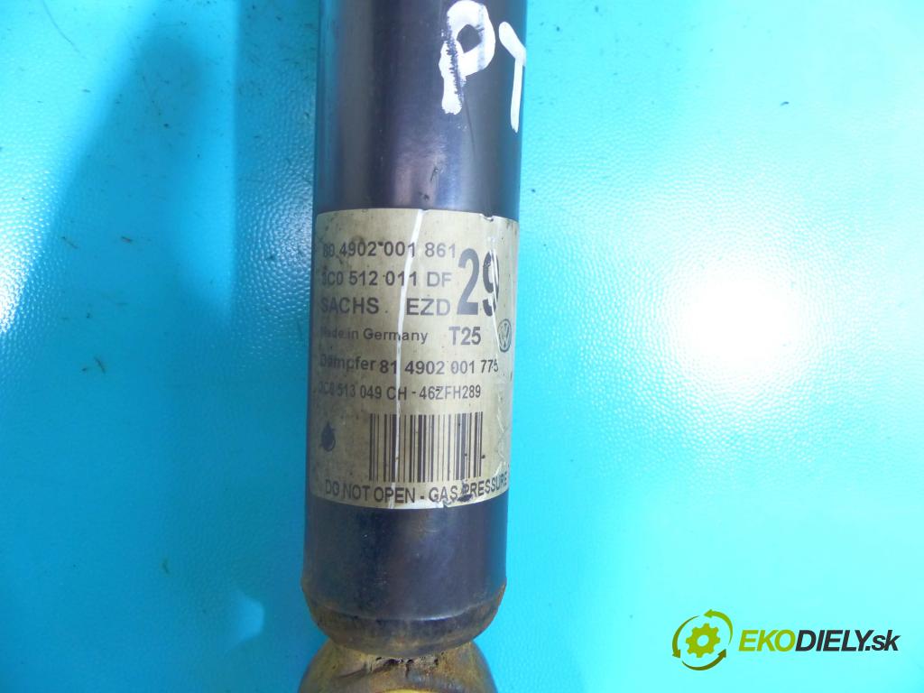 Vw Passat CC 2008-2016 2.0 TSI 211KM manual 155 kW 1984 cm3 4- tlumič zadní pravý 3C0512011DF