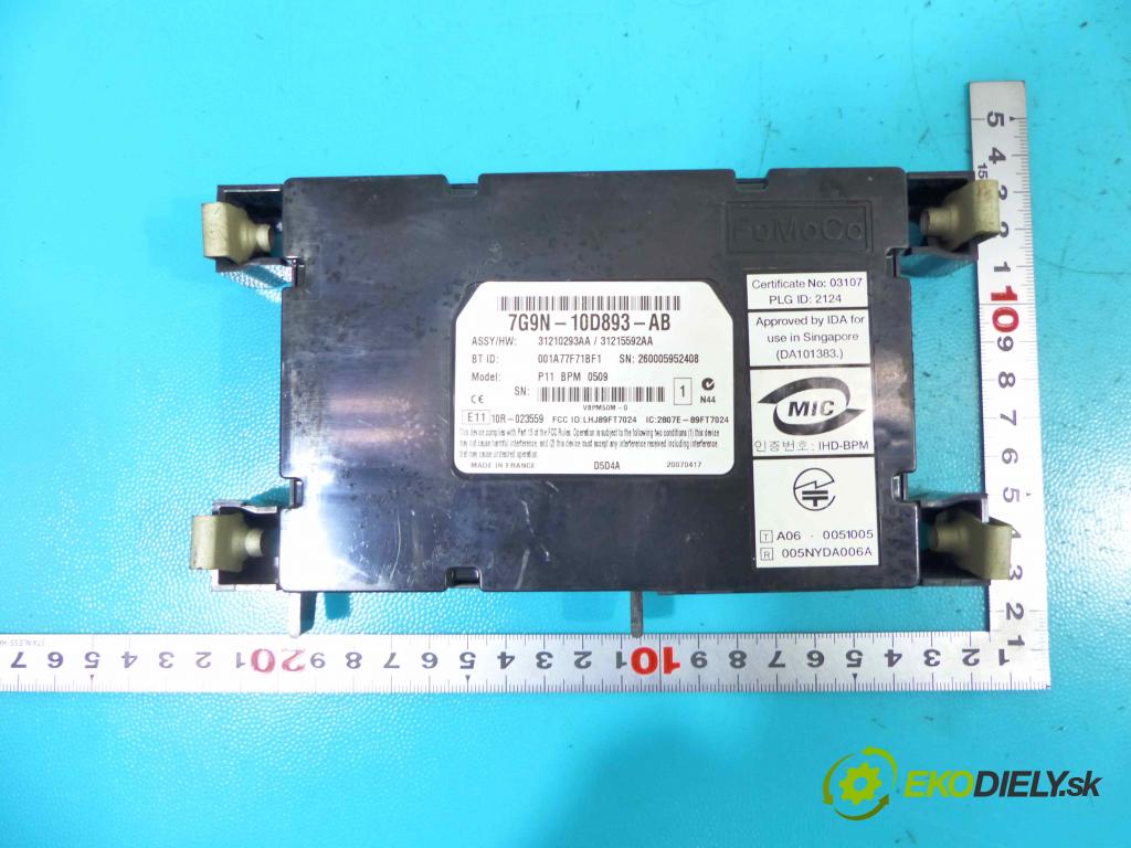 Land rover Freelander II 2006-2014 2.2 TD4 152KM manual 112 kW 2179 cm3 5- modul riadiaca jednotka 7G9N-10D893-AB (Ostatné)