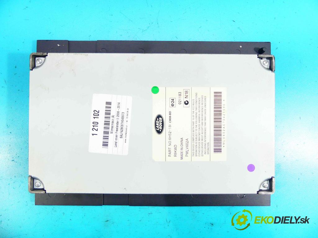 Land rover Freelander II 2006-2014 2.2 TD4 152KM manual 112 kW 2179 cm3 5- Zesilovač: 6H52-18C808-BD (Zosilňovače)