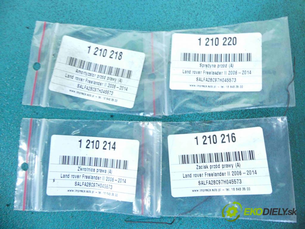 Land rover Freelander II 2006-2014 2.2 TD4 152KM manual 112 kW 2179 cm3 5- náboj pravé  (Náboje)