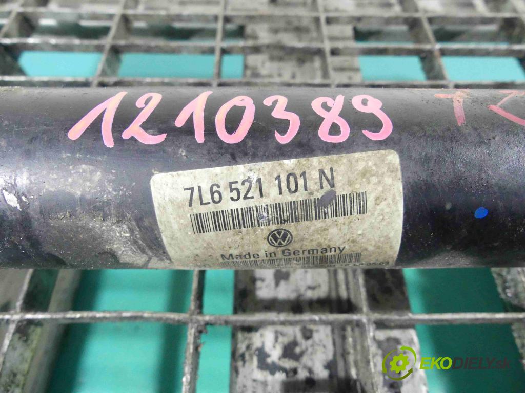 Vw Touareg I 2002-2010 2.5 tdi 174 HP manual 128 kW 2461 cm3 5- Hřídel: 7L6521101N (Kardaňové hriadele)