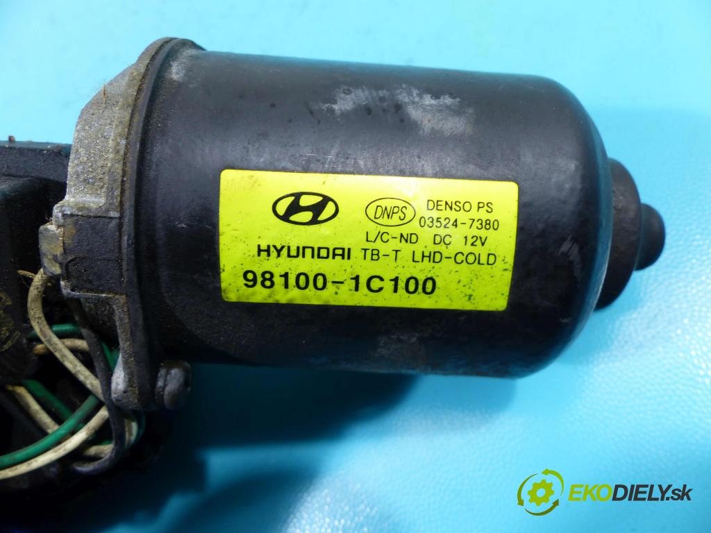 Hyundai Getz 1.6 16v 105 HP manual 77 kW 1599 cm3 5- motor stieračov predné 98100-1C100