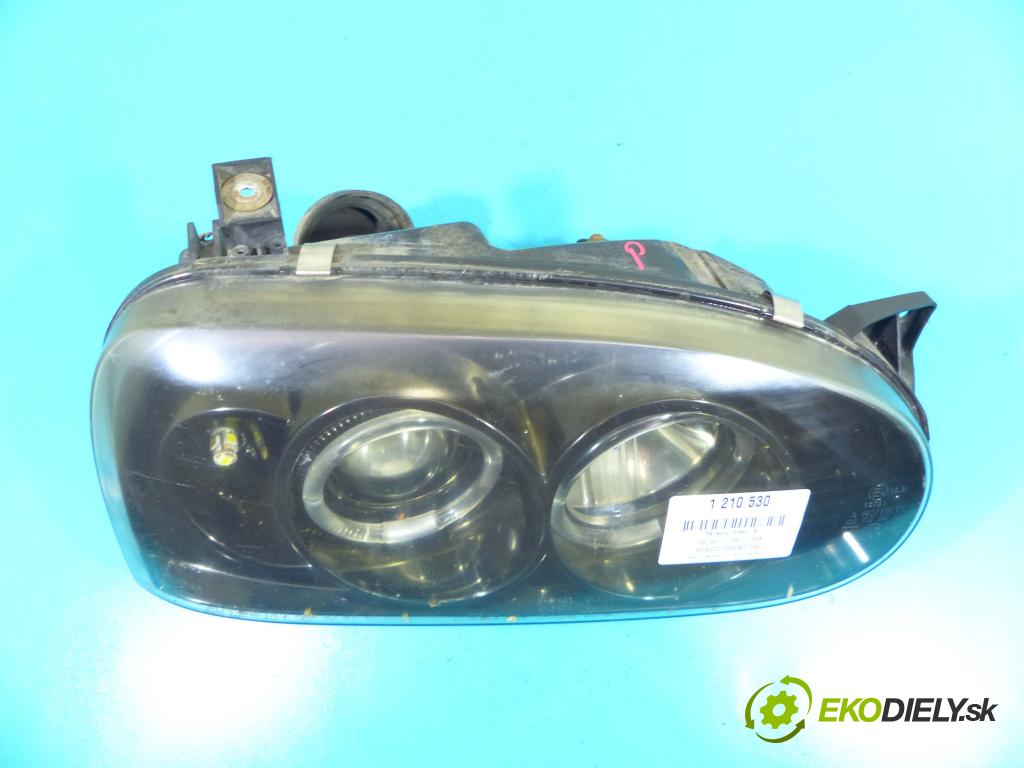 Vw Golf III 1991-1998 1.6 75 HP manual 55 kW 1598 cm3 5- Reflektor: pravý  (Pravé)