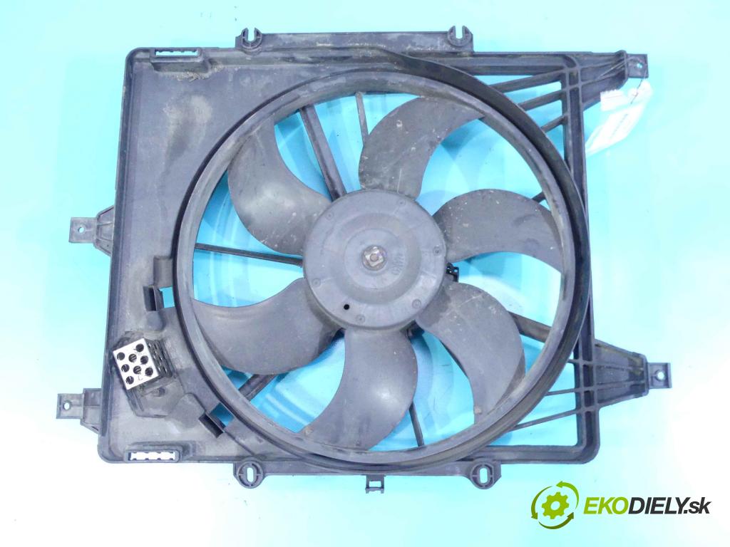 Renault Thalia I 1998-2009 1.5 dci 65 HP manual 48 kW 1461 cm3 4- Ventilátor chladiča 