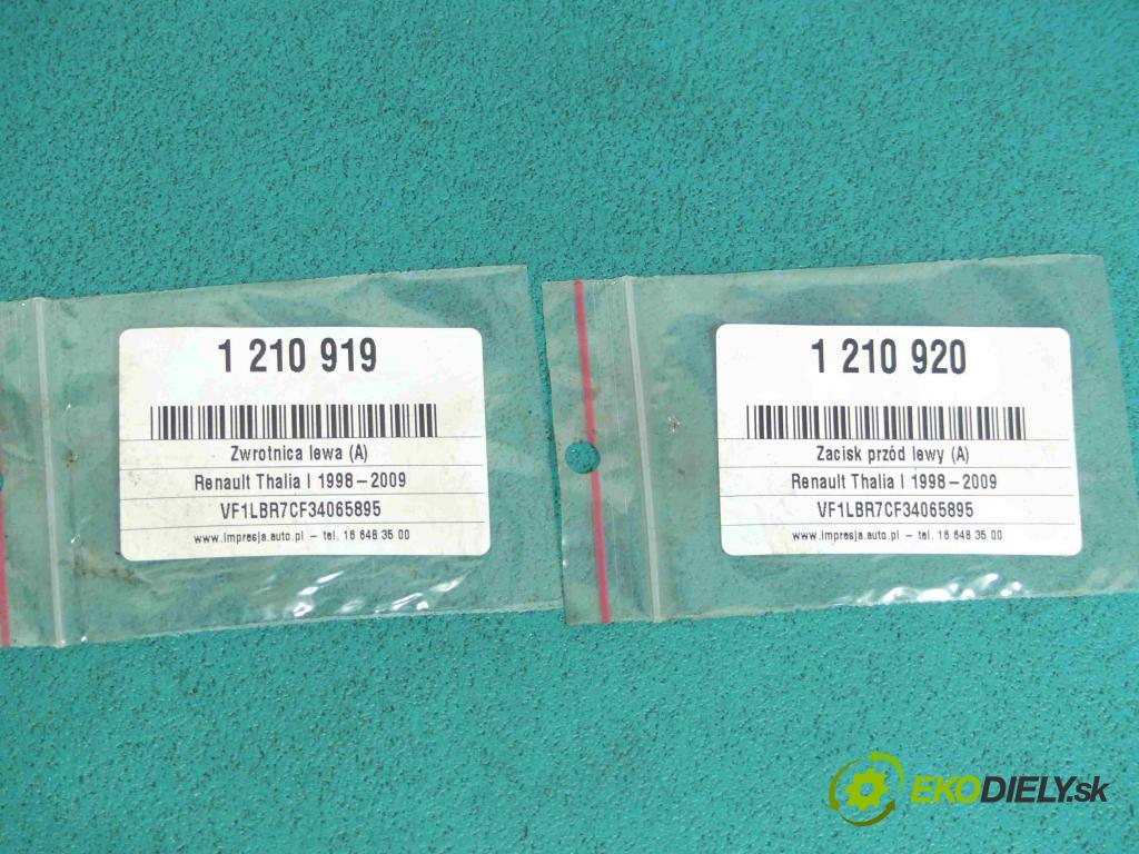 Renault Thalia I 1998-2009 1.5 dci 65 HP manual 48 kW 1461 cm3 4- náboj ľavé  (Náboje)