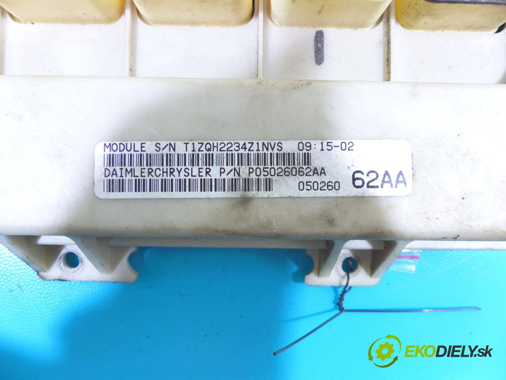 Dodge Caravan IV 2000-2007 3.8 V6 166 HP automatic 122 kW 3778 cm3 5- modul riadiaca jednotka P05026062AA (Ostatné)