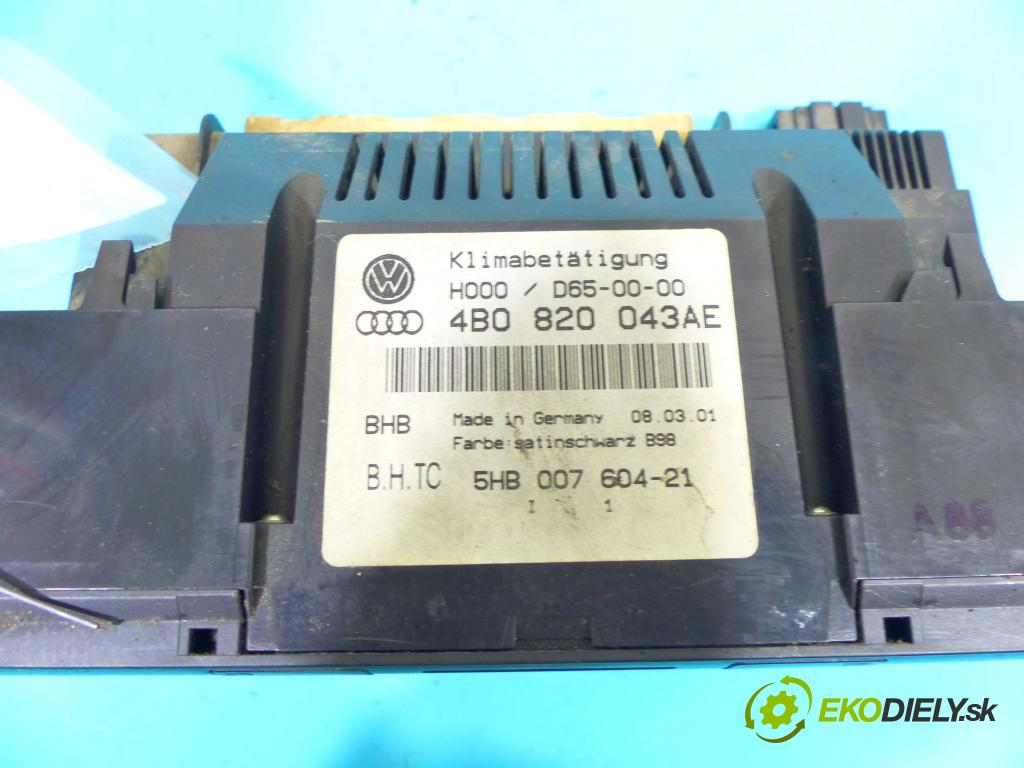 Audi A6 C5 1997-2004 1.9 tdi 116 HP manual 85 kW 1896 cm3 4- panel kúrenia 4B0820043AE
