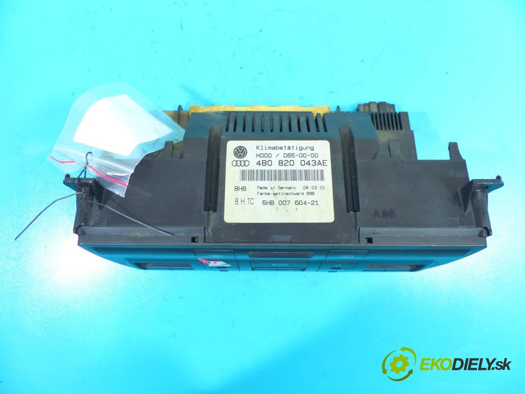 Audi A6 C5 1997-2004 1.9 tdi 116 HP manual 85 kW 1896 cm3 4- panel kúrenia 4B0820043AE