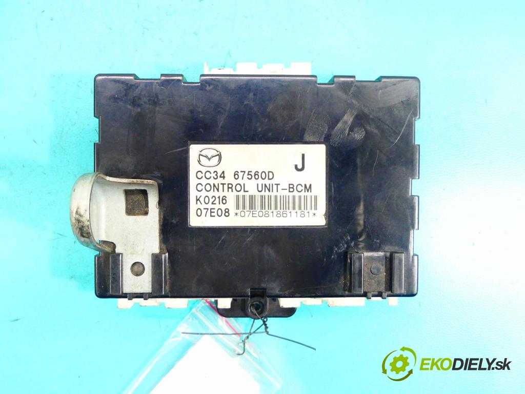 Mazda 5  2005-2010 2.0d 143 HP manual 105 kW 1998 cm3 5- modul riadiaca jednotka CC3467560D (Ostatné)