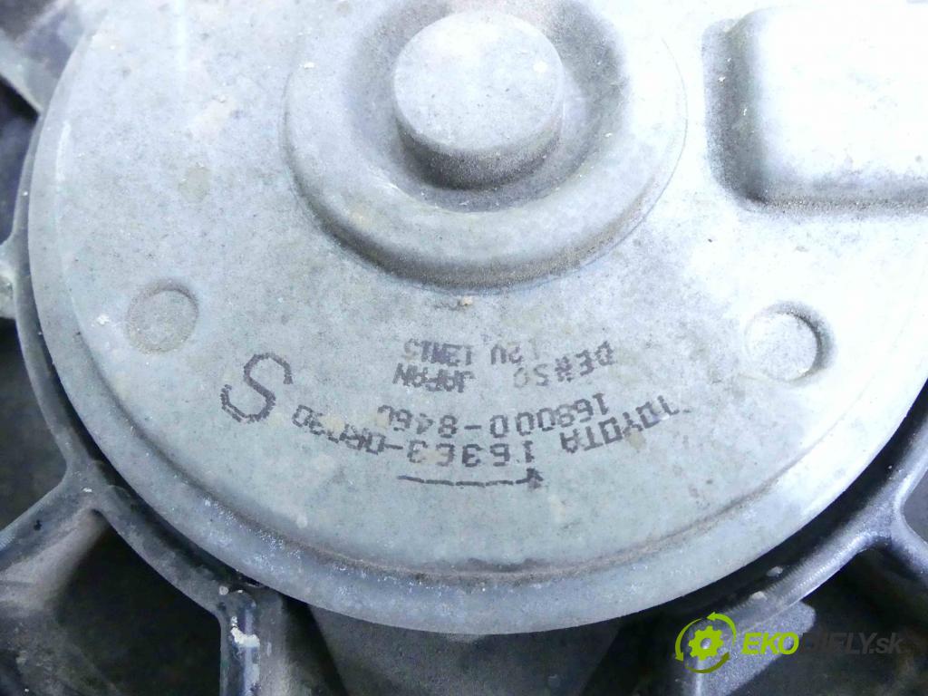Toyota Avensis III T27 2009-2018 2.0 D4D 126 HP manual 93 kW 1998 cm3 4- Ventilátor chladiča 168000-8460