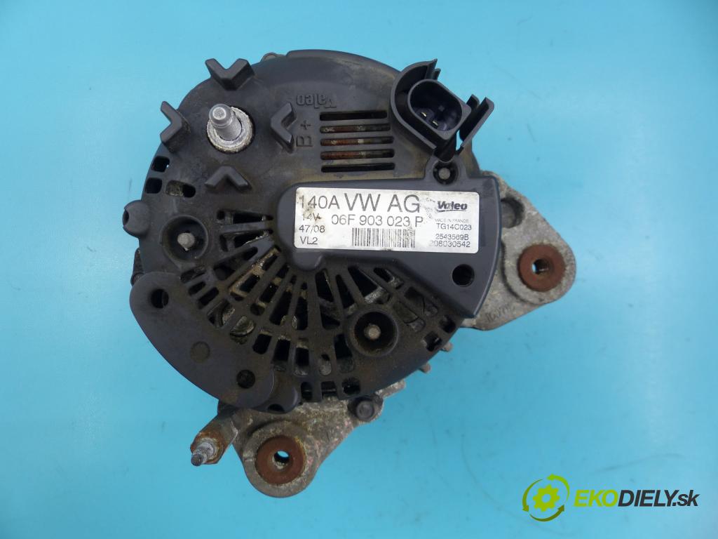 Skoda Superb II 2008-2015 3.6 V6 260 hp automatic 191 kW 3597 cm3 4- Alternator 06F903023P (Alternátory)