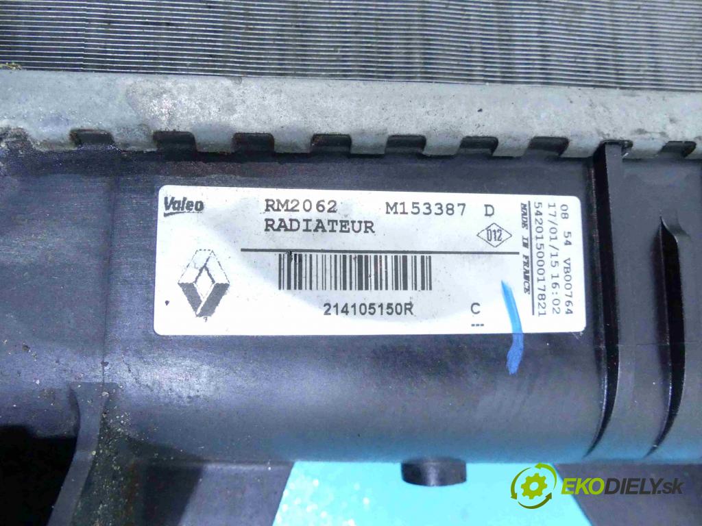 Renault Megane III 2008-2016 1.2 TCE: 132  HP manual 97 kW 1197 cm3 5- chladič M153387 (Chladiče)