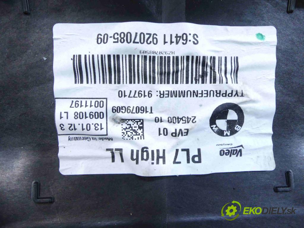 Bmw 1 F20 2011-2019 1.6 T 170 HP automatic 125 kW 1598 cm3 5- radiator 9207085-09 (Radiátory kúrenia)