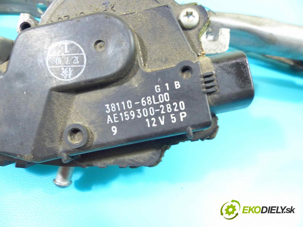 Suzuki Swift Mk7 2010-2017 1.2 16v 94 hp manual 69 kW 1242 cm3 5- mechanismus stěračů 38110-68L00