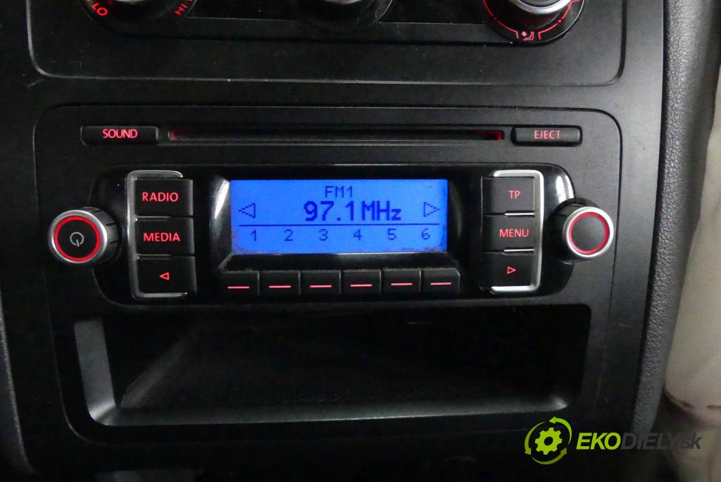 Vw Caddy III 2K 2003-2015 2.0 tdi 140 HP manual 103 kW 1968 cm3 5- Radio továreň: 5K0035156X