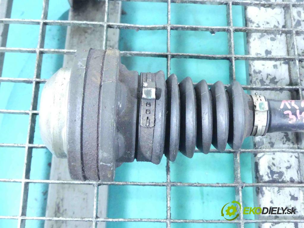 Vw Caddy III 2K 2003-2015 2.0 tdi 140 HP manual 103 kW 1968 cm3 5- poloos ľavé 2K0407271G (Poloosy)