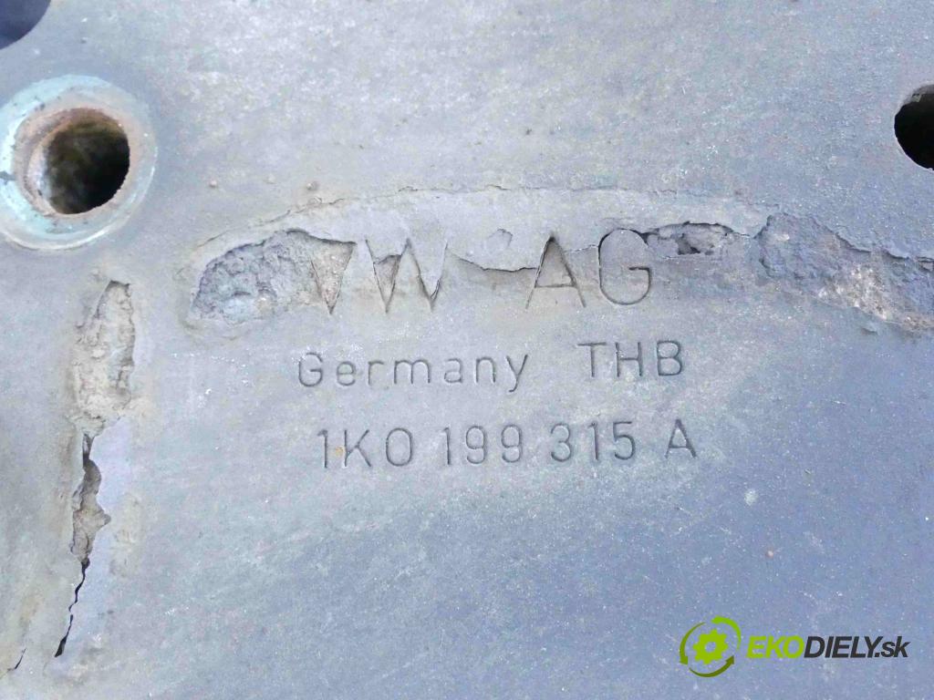 Vw Caddy III 2K 2003-2015 2.0 tdi 140 hp manual 103 kW 1968 cm3 5- výztuha motoru 1K0199315A
