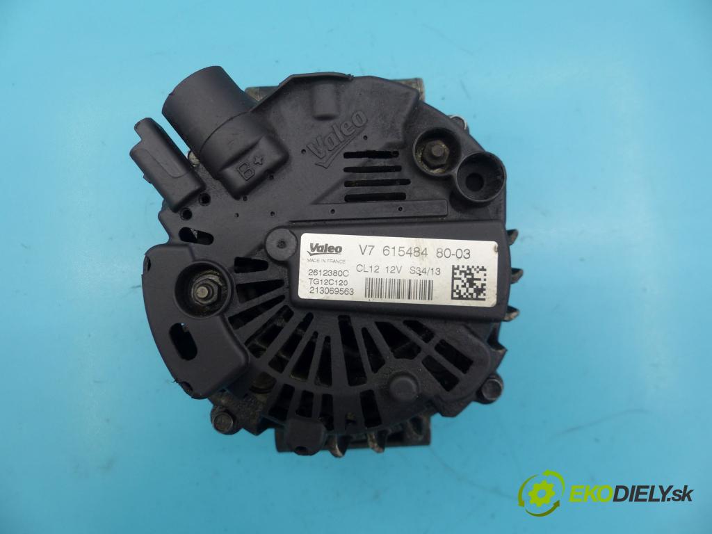 Citroen C3 Picasso 2008-2017 1.4 16v 95 hp manual 70 kW 1397 cm3 5- Alternator 615484 (Alternátory)