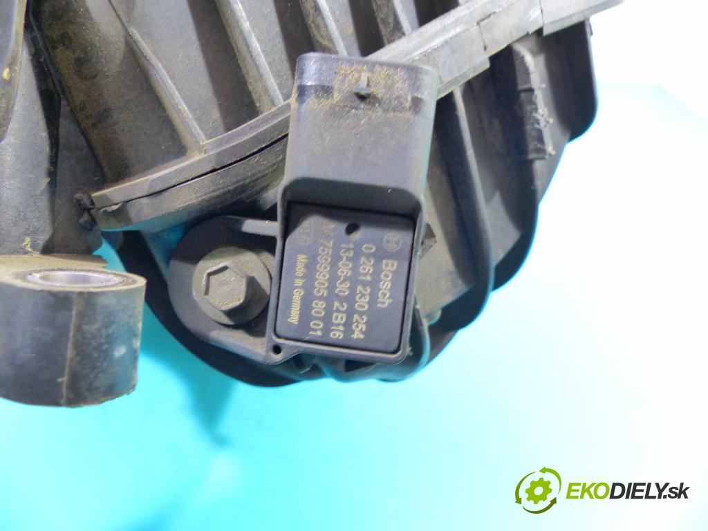 Citroen C3 Picasso 2008-2017 1.4 16v 95 HP manual 70 kW 1397 cm3 5- zvod nasávací 7605733-80 (Sacie potrubia)