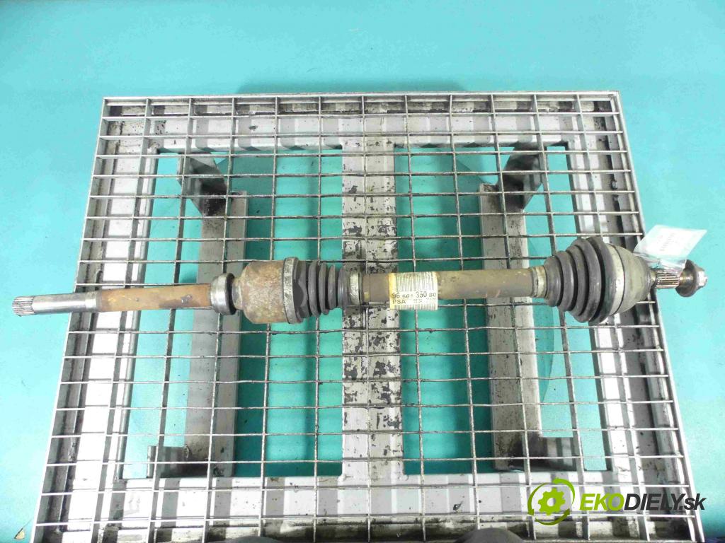 Citroen C3 Picasso 2008-2017 1.4 16v 95 HP manual 70 kW 1397 cm3 5- poloos pravé 9656135080 (Poloosy)