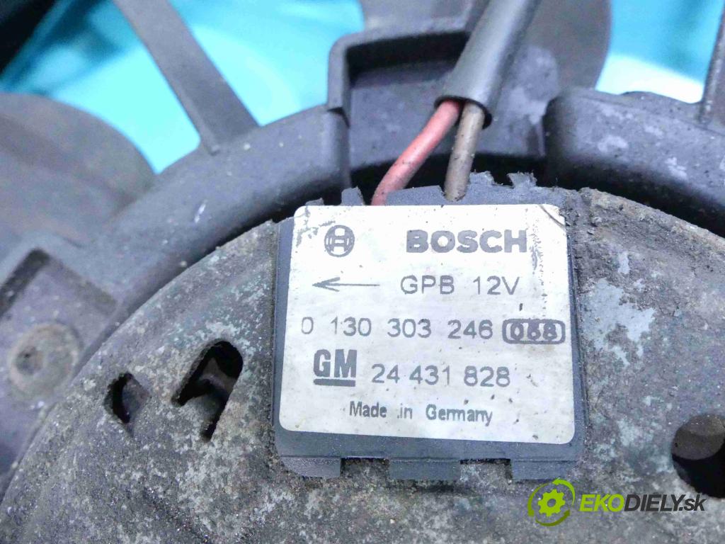 Opel Zafira A 1999-2005 2.2 dti 125 HP manual 92 kW 2172 cm3 5- Ventilátor chladiča 0130303246