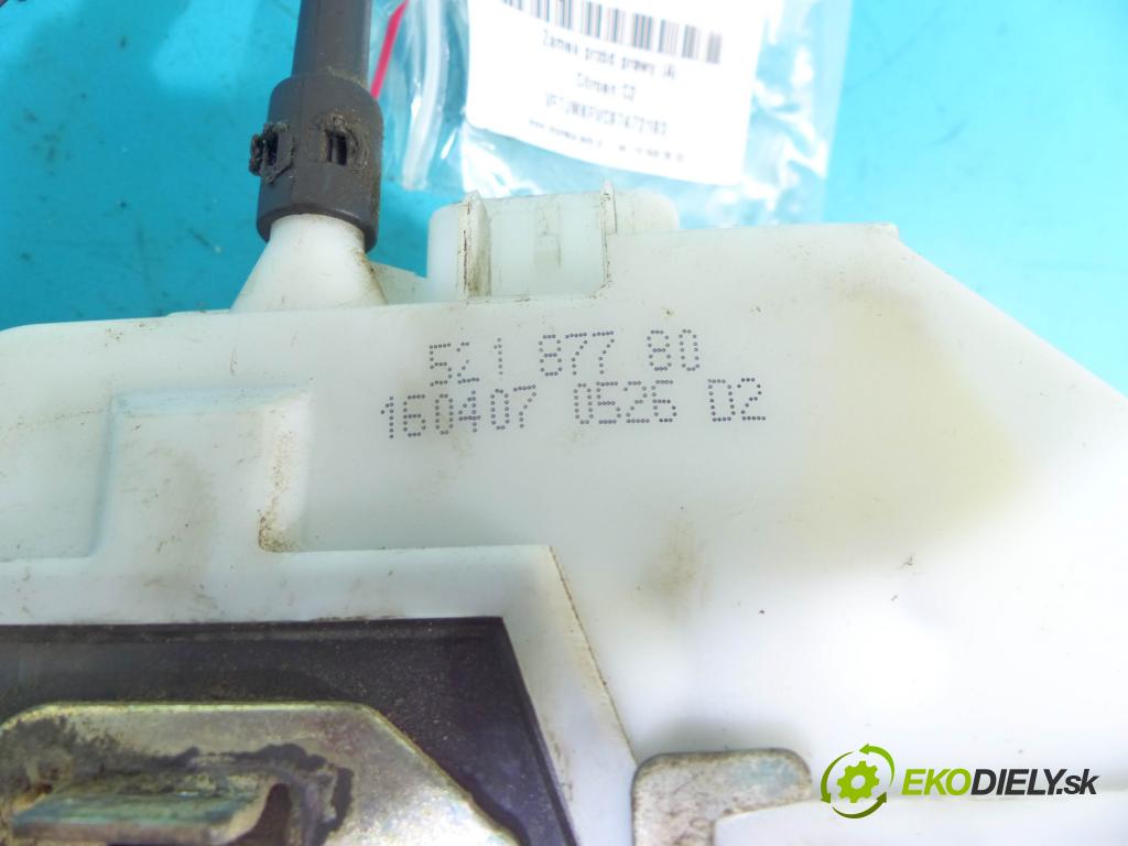 Citroen C2 1.4 73 hp manual 54 kW 1360 cm3 3- zámek přední pravý 52187780
