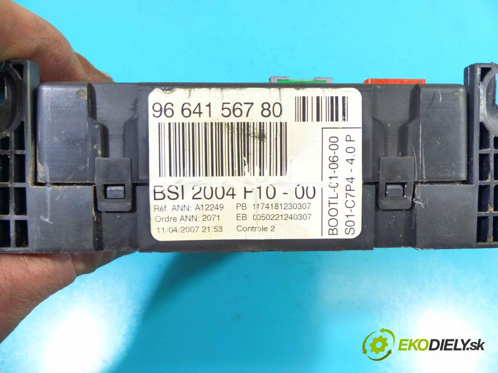 Citroen C2 1.4 73 HP manual 54 kW 1360 cm3 3- modul riadiaca jednotka 9664156780 (Ostatné)