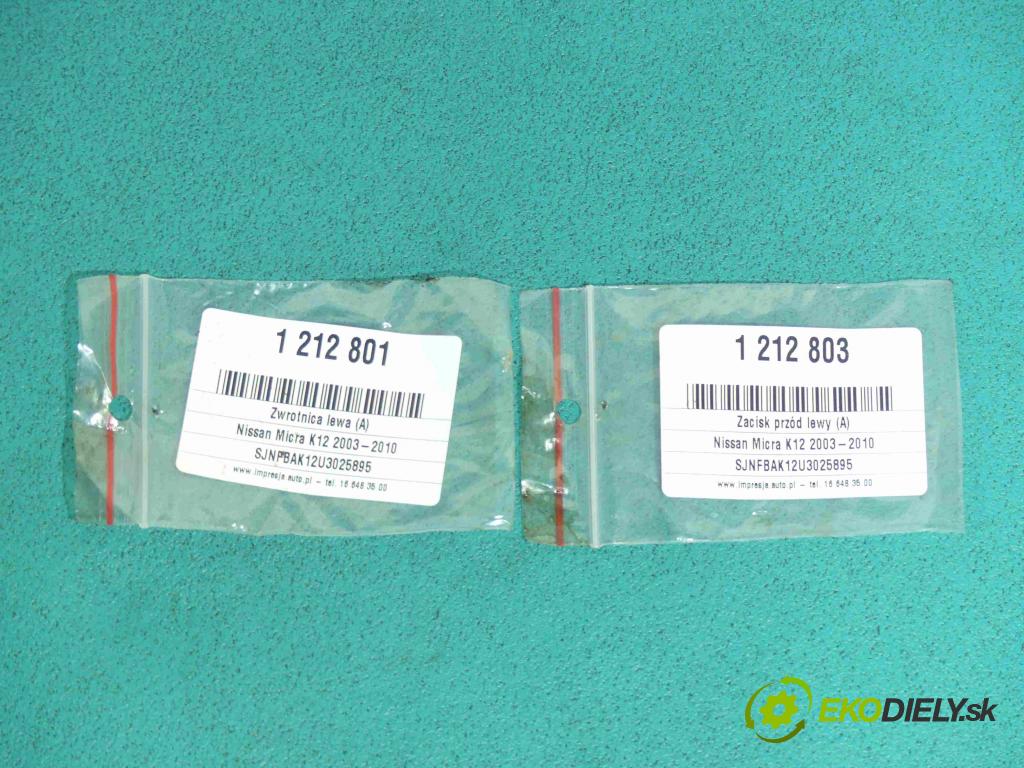 Nissan Micra K12 2003-2010 1.2 16v 80 HP manual 59 kW 1240 cm3 5- náboj ľavé  (Náboje)