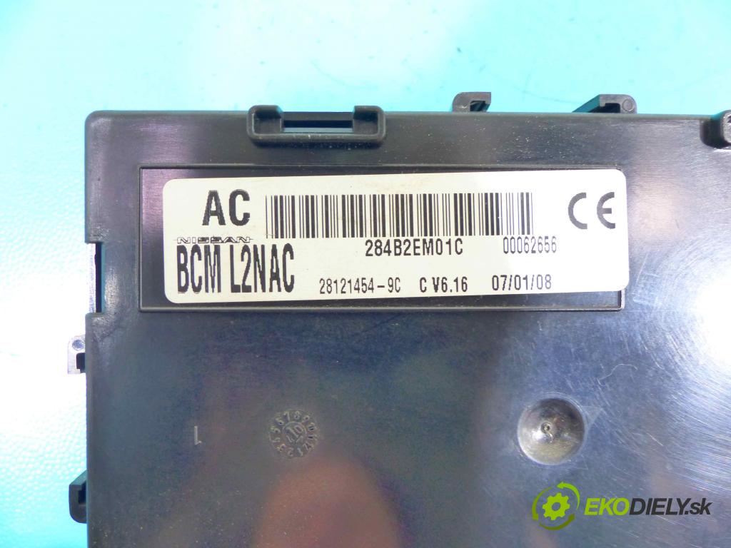 Nissan Micra K12 2003-2010 1.2 16v 80 HP manual 59 kW 1240 cm3 5- Jednotka riadiaca MEC37-300