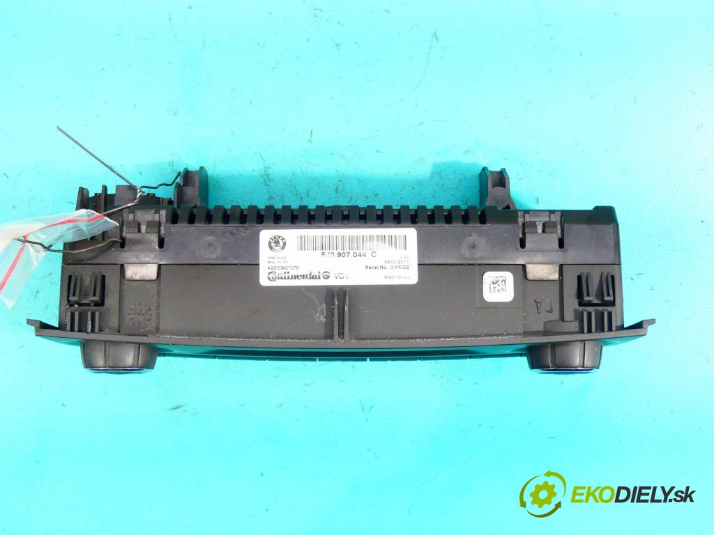 Skoda Fabia II 2007-2014 1.2 TSI 105 HP manual 77 kW 1197 cm3 5- panel kúrenia 5J0907044C