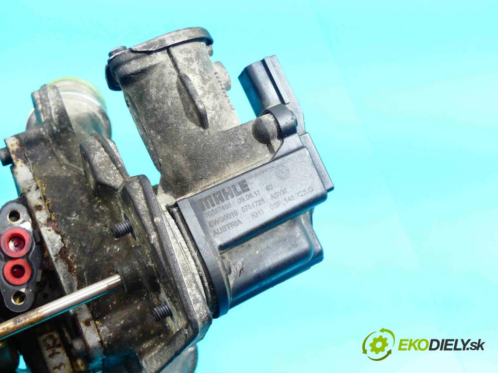 Skoda Fabia II 2007-2014 1.2 TSI 105 HP manual 77 kW 1197 cm3 5- turbodúchadlo, turbo 03F145725G (Turbodúchadlá (kompletné))