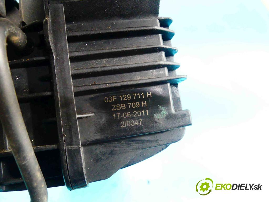 Skoda Fabia II 2007-2014 1.2 TSI 105 hp manual 77 kW 1197 cm3 5- potrubí sací 03F145749B (Sací potrubí)