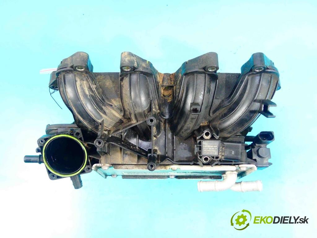 Skoda Fabia II 2007-2014 1.2 TSI 105 hp manual 77 kW 1197 cm3 5- potrubí sací 03F145749B (Sací potrubí)