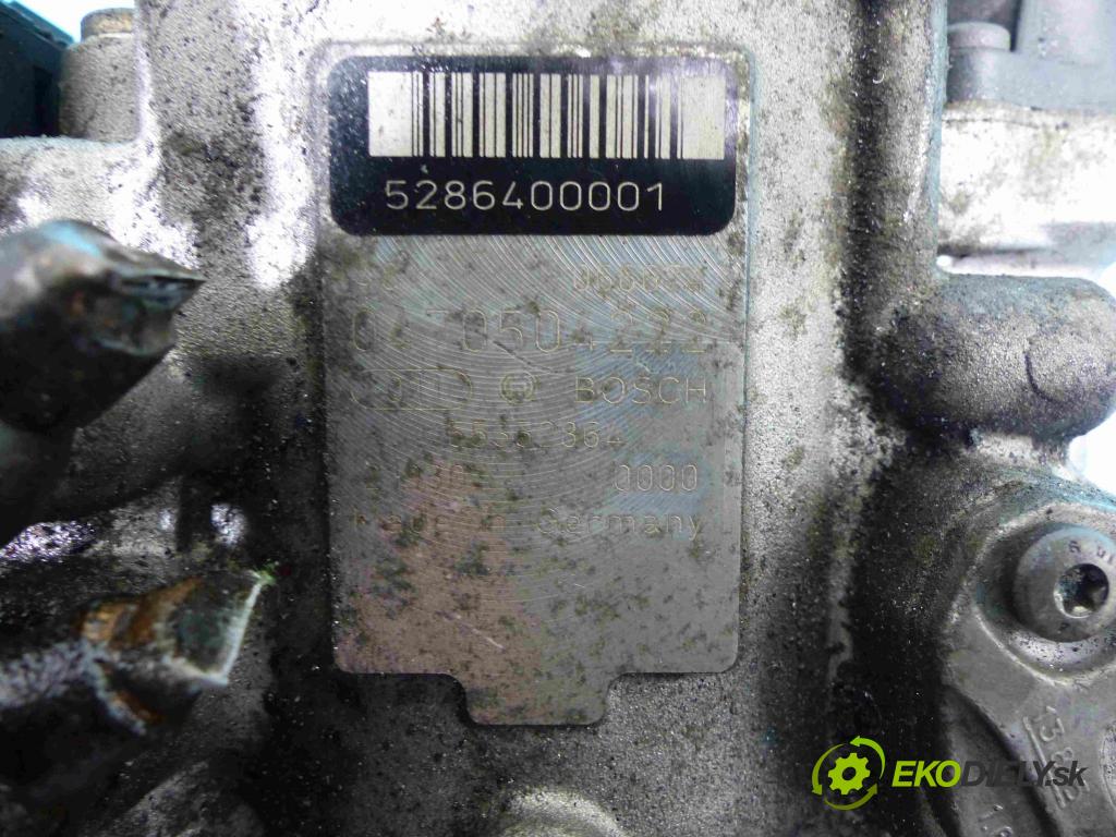 Opel Zafira A 1999-2005 2.0 dti 101 HP manual 74 kW 1995 cm3 5- čerpadlo vstrekovacia 0470504222 (Vstrekovacie čerpadlá)