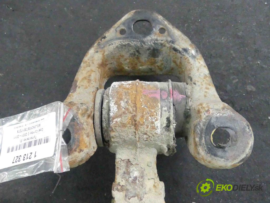 Opel Combo C 2001-2011 1.7 cdti 101 hp manual 74 kW 1686 cm3 5- zadní výztuha