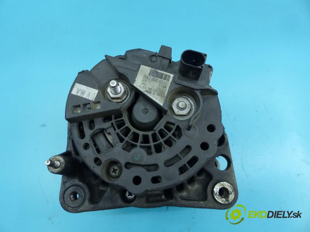 Vw Golf V 2003-2009 1.4 TSI 122 hp manual 90 kW 1390 cm3 5- Alternator 0124325128 (Alternátory)
