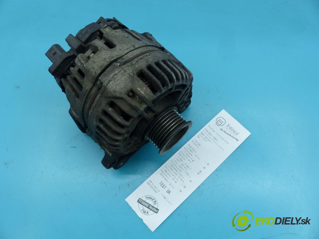 Vw Golf V 2003-2009 1.4 TSI 122 hp manual 90 kW 1390 cm3 5- Alternator 0124325128 (Alternátory)