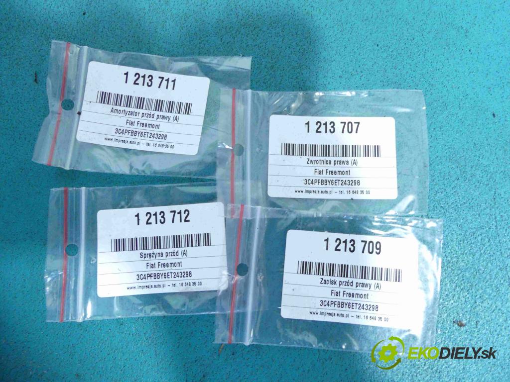 Fiat Freemont 2.0 jtd 170 HP automatic 125 kW 1956 cm3 5- náboj pravé  (Náboje)