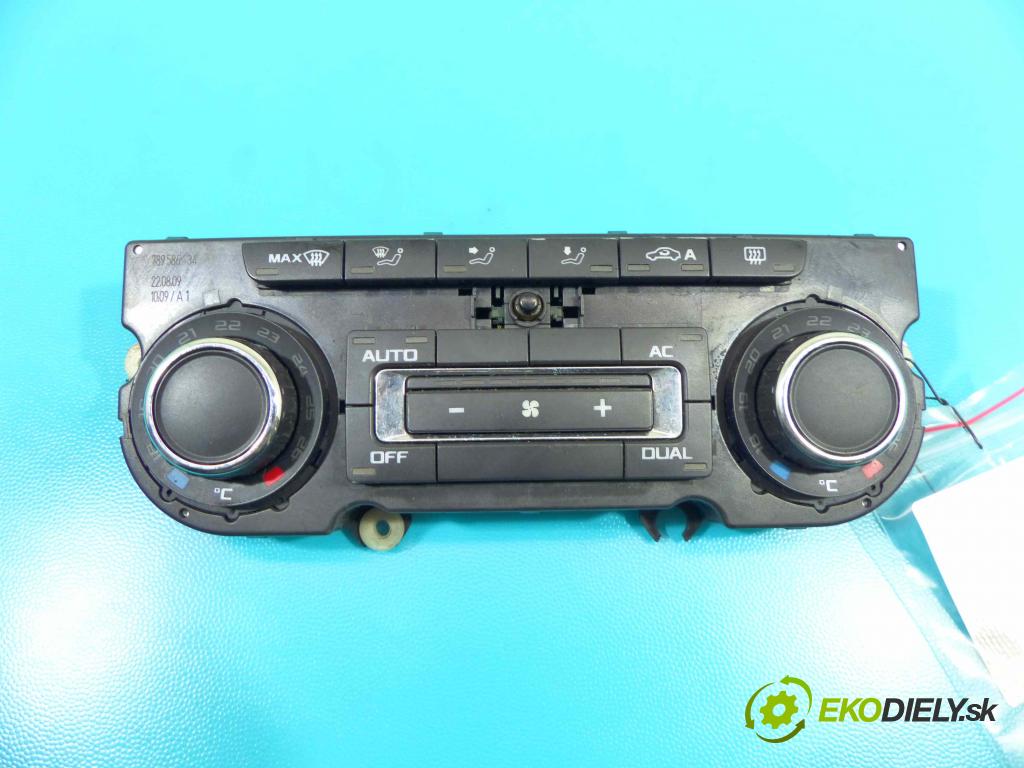 Skoda Yeti 2009-2012 1.8 TSI 160 HP manual 118 kW 1798 cm3 5- panel kúrenia 3T0907044AK