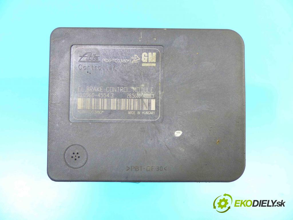 Chevrolet Cruze 2.0 VCDi: 163 HP manual 120 kW 1998 cm3 4- čerpadlo abs 13349239 (Pumpy ABS)