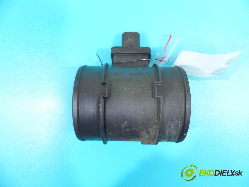 Opel Meriva B 2010-2017 1.7 cdti 110 HP manual 81 kW 1686 cm3 5- průtokoměr: 0281002940 (Váhy vzduchu)