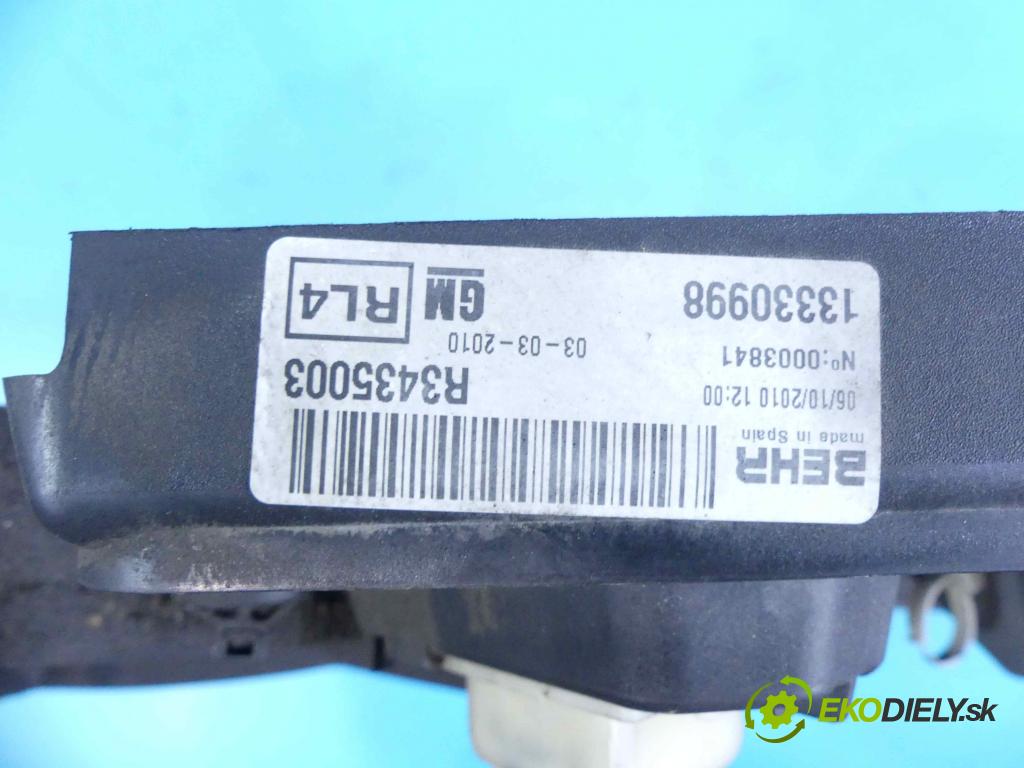 Opel Meriva B 2010-2017 1.7 cdti 110 HP manual 81 kW 1686 cm3 5- Ventilátor chladiča 13330998