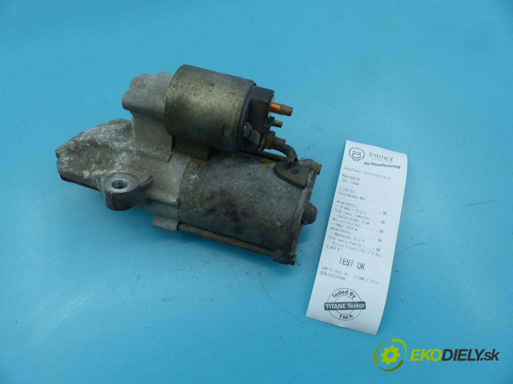 Ford Mondeo Mk4 2007-2014 2.0 16v 145 HP manual 107 kW 1999 cm3 5- štartér 6G9N11000-AA (Štartéry)