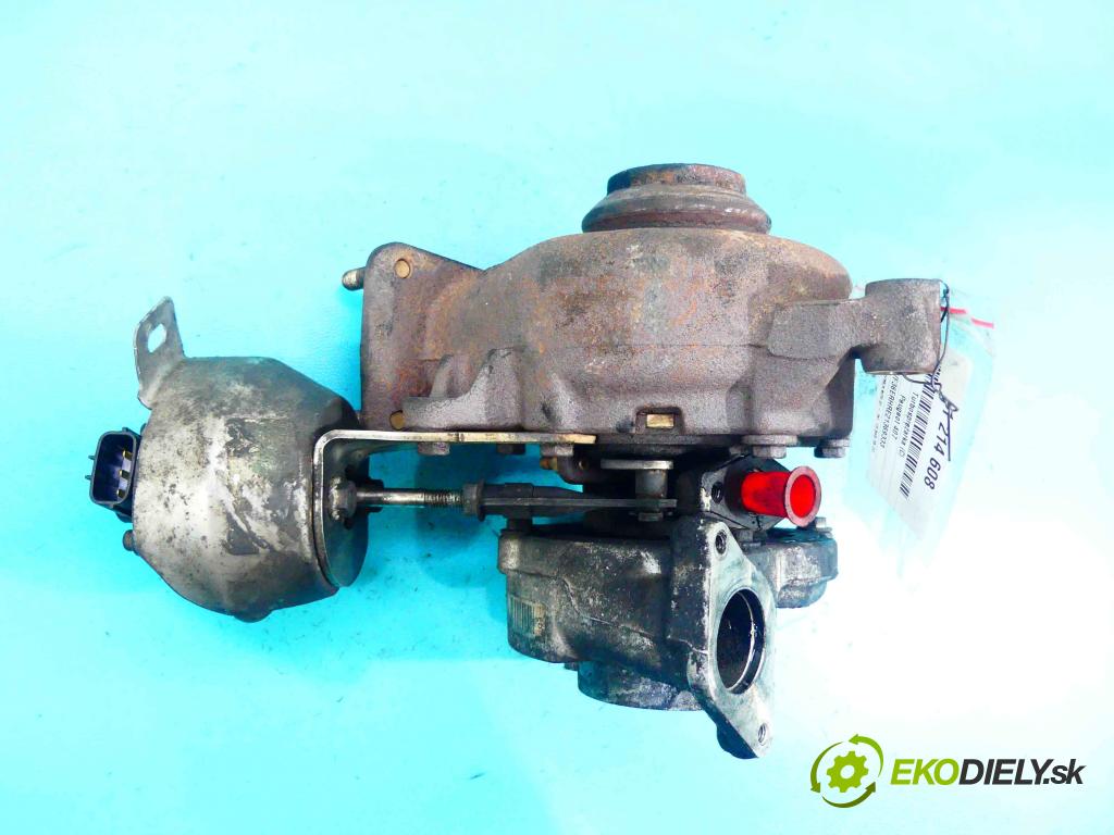 Peugeot 407 2.0 hdi 136 HP automatic 100 kW 1997 cm3 5- turbodúchadlo, turbo 753556-6 (Turbodúchadlá (kompletné))